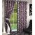 K Decor Polyester Multicolor Nature Door Curtain(Set Of 2)