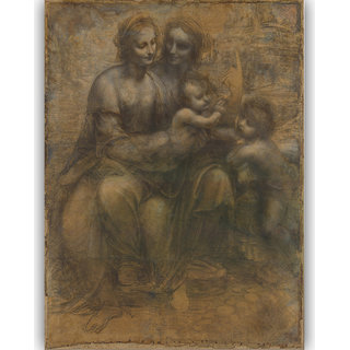 Vitalwalls The Leonardo Cartoon Canvas Art Print Figure-198-30Cm