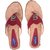 Moda Retail Casual Wear Synthetic Maroon Women Sandal