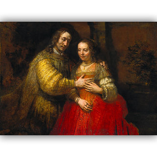 Buy Vitalwalls The Jewish Bride By By Rembrandt Canvas Art Print
