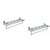 Belmonte Folding Towel Rack 24 Inch Set Of 2