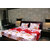 Akash Ganga Abstract Double Bedsheet With 2 Pillow Cover (KMA-529)