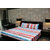 Akash Ganga Abstract Double Bedsheet With 2 Pillow Cover (KMA-522)