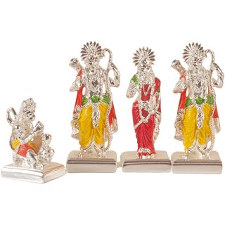 Buy Pure Sterling Silver Ram Darbar Online 4998 From Shopclues Ram darbar depicts lord rama, mata sita, lord hanuman and lakshman altogether. pure sterling silver ram darbar
