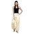 Pistaa combo of womens cotton Cream and Levender full patiala salwar Pant