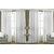 Shiv Shankar Handloom Crush White Long Door Curtain (Set of 4)