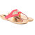 TEN Pink Suede Sandals (TENSLPNETPNK01)