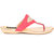 TEN Pink Suede Sandals (TENSLPNETPNK01)