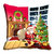 meSleep Happy Santa Christmas Cushion Cover 16x16