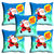 meSleep Santa Christmas Cushion Cover 16x16