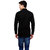 Dennis Lingo Mens Solid Casual Full Sleeves Slim fit Black Cotton Shirt-C2012