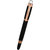P-283 Exclusive Black Roller Ball Pen with Golden  Rose Gold Trim