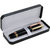 P-283 Exclusive Black Roller Ball Pen with Golden  Rose Gold Trim