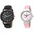 Evelyn Analog Leather Combo Watches for Lovely Couple - EVE-284-307