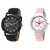Evelyn Analog Leather Combo Watches for Lovely Couple - EVE-288-307