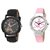 Evelyn Analog Leather Combo Watches for Lovely Couple - EVE-289-307