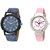 Evelyn Analog Leather Combo Watches for Lovely Couple - EVE-291-307