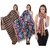 Winter Combo - Designer Checkred , Multicolored shawl & woolen stole -chkmultiwool05