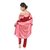 Fashion Zilla Maroon  Dark Pink Satin Shoulderless Night Suit Set