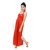 Fashion Zilla Red Halter Neck Backless Nighty With Gown