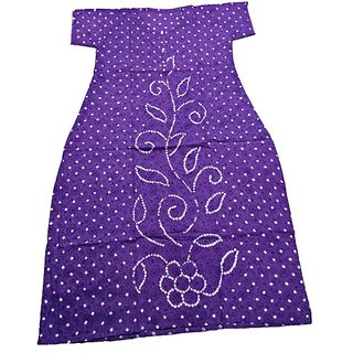 Bandhani nighty online clearance