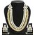 Zaveri Pearls Beautiful Pearl  Kundan Necklace Set-ZPFK4788