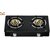 Branded Automatice Glass top 2 Burner Gas Stove with Marbel Look