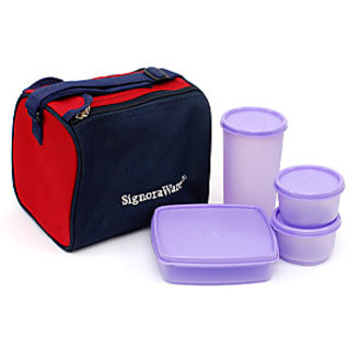 Signoraware Best Lunch Box With Insulated Bag