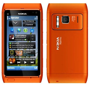 nokia n8 full housing body panel orange