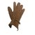 Leather Hand Gloves For Winter (Brown)