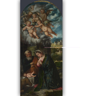Vitalwalls Landscape Painting Canvas Art Print Religion-140-30Cm
