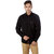 Warewell Mens Slim Fit Pure Cotton Black Shirt