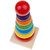 Wooden Children Educational Stacking Toy Rainbow Tower