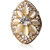 Ina Fashionable In Fashion Golden Antique Ring