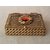 Handcrafted Golden Plated Metal Visiting Card Holder Box