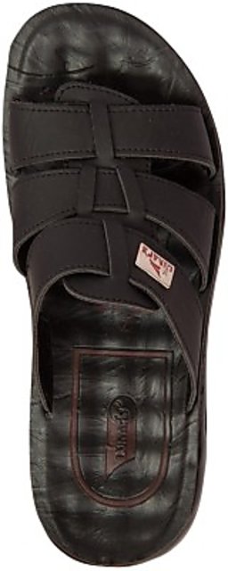 Buy Lunar's Walkmate Slippers For Men 2029 9 Black at Amazon.in