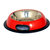 PET CLUB51 STANDARD DOG FOOD BOWL WITH HANDLE -RED-SMALL