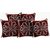 Home Castle set of 5 Premium Designer Floral Cushion Covers ( CC-HC-01)