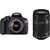Canon EOS 1200D Kit (EF S18-55 IS II + 55-250 mm IS II) Digital SLR, 8GB card and Carry Bag