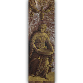 Vitalwalls - Portrait - Canvas Art Print On Wooden Frame Religion-030-F-45Cm