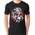 Foscous Black Color MenS Printed Cotton T-Shirt - Dead Kamikaze
