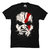 Foscous Black Color MenS Printed Cotton T-Shirt - Kratos