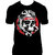 Foscous Black Color MenS Printed Cotton T-Shirt - Dead Kamikaze