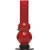 Moksha 12 Inch Tall Opaque Red Double bulb Acrylic Bong.