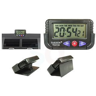 AutoSun - Taksun Car Dashboard / Office Desk Alarm Clock and Stopwatch with  Fl Prices in India- Shopclues- Online Shopping Store