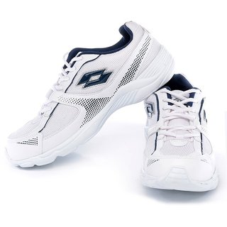 lotto white sports shoes