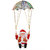 Trimurti Musical Animated Parachute Santa Soft Toy