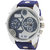 Stylox Round Dial Blue Other Strap Quartz Watch For Men