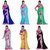 mutli color fastion sarees