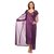 Dark Purple Satin Nighty Gown/ Maxi Maxi Wear Condition+